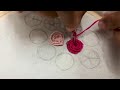 Simple rose embroidery tutorials | Thread embroidery #roseembroidery #embroidery #flowerembroidery