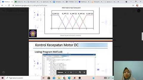kontrol fuzzy motor DC