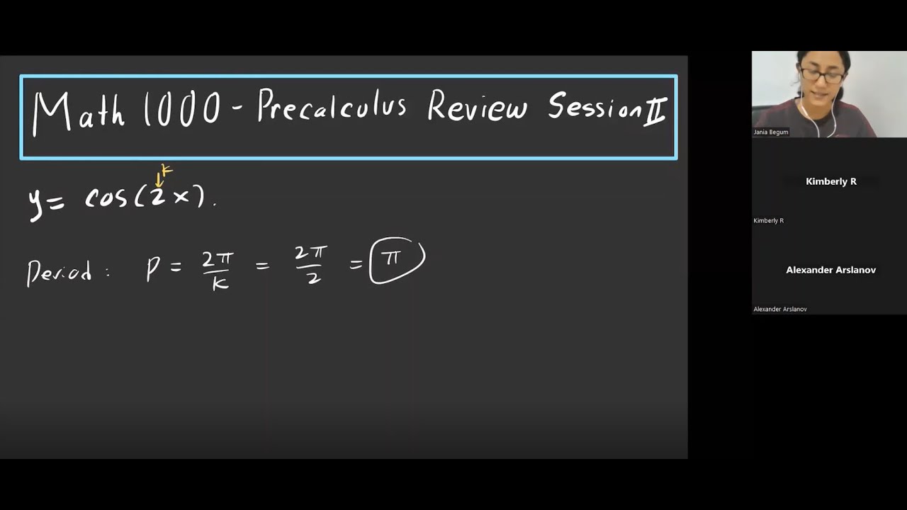 Math 1000-Precalculus | Final Exam Review Session II - YouTube
