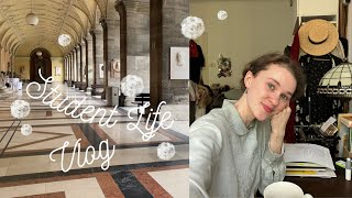 Week in the Life of a Student in Vienna ~ Essay Writing and Library Shift