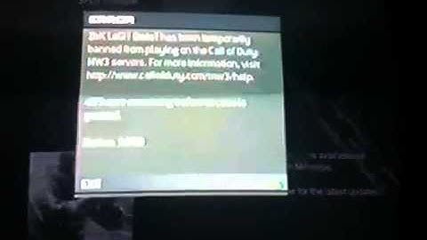 MW3: BANNED + RESET FOR BOOSTING!!! WTF!!!