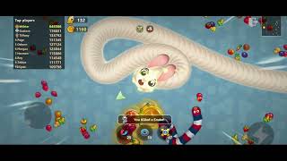 Wormmet.io biggest snake | Wormzon new world record. Biggest record in the world