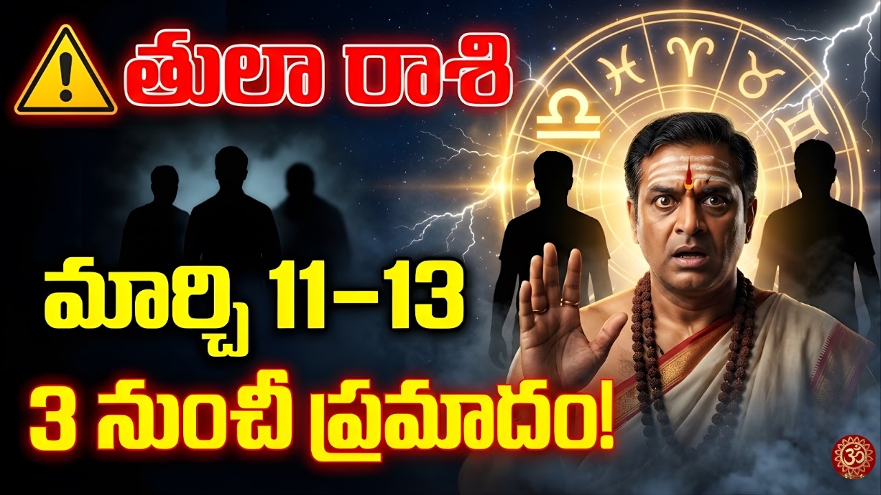 తులారాశి వారిని march 11,12,13 తేదిలలో ఈ ముగ్గురు వ్యక్తులు చావు దెబ్బ కొడతారు కేవలం 3 రోజుల్లోనే |
