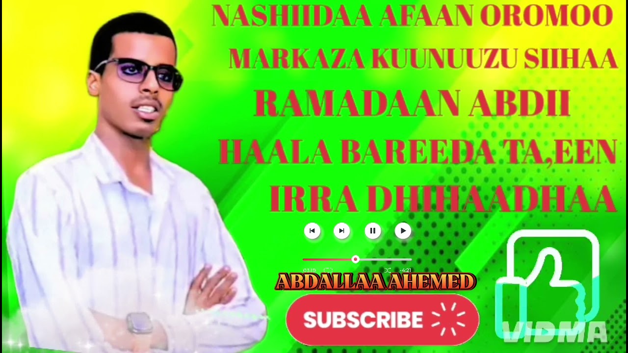 Nashiidaa markaza kuunuuzu siihaa haraya rammee tv itti dhihaadhaa
