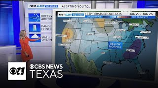 The coldest air of the season is coming to North Texas