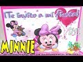 Invitación Minnie bebé | DIY | Minnie baby