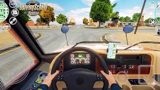 Driving School Simulator Evo: Realistic School Bus Driving (POV) Gameplay