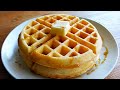 Crispy and Fluffy Waffles Recipe (with Rice Flour)