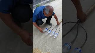 Genius DIY Farming Hack! 🌾🍾🤯