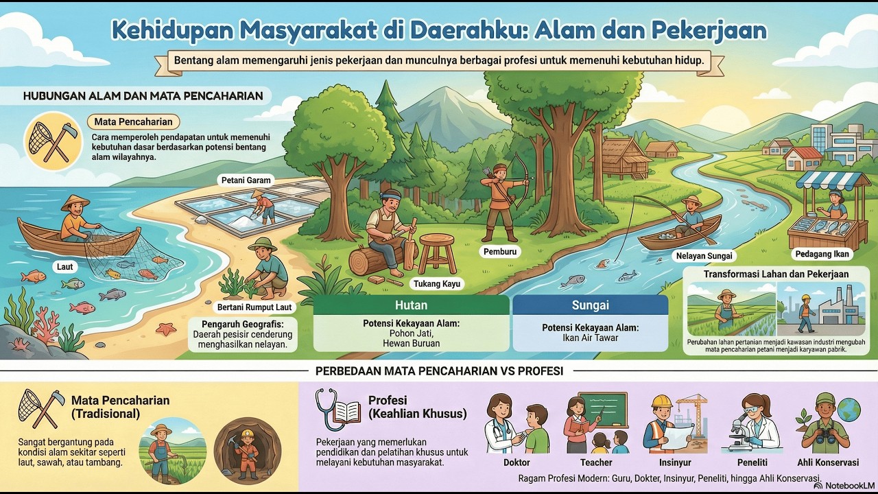Ini Khas Daerahku! : Kehidupan Masyarakat Daerahku | Materi IPA & IPS (IPAS)