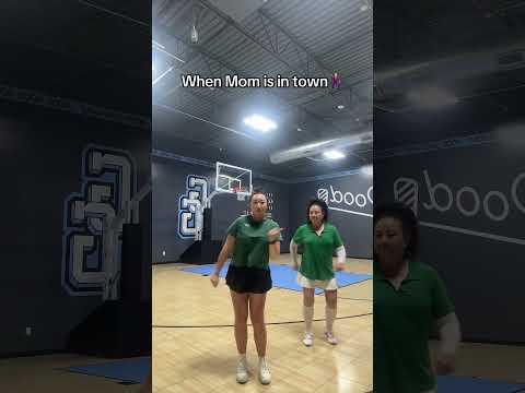 When mom is in town🕺😂🥳 have to dance in the warehouse! #goodgood #mom #dance #trending #fyp