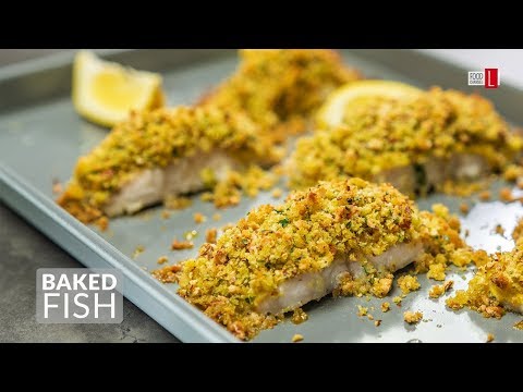 baked-fish-with-bread-crumbs-|-food-channel-l---a-new-recipe-every-other-day!