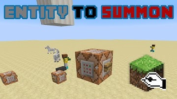 Mob to /summon Command Block - MCEdit Filter Minecraft 1.7