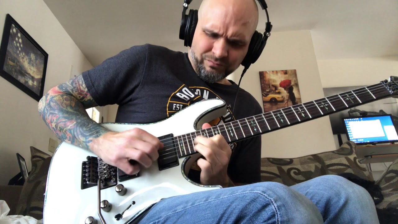 Judas Priest The Hellion/Electric Eye Guitar Cover (w/solo) YouTube