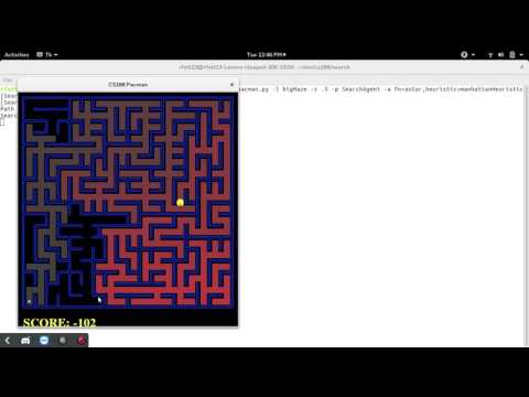 a* search pacman