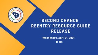 SCCMA Second Chance Reentry Resource Guide Release