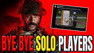 Solo Players are HATED in Call of Duty MW3 | ACTIVISION SUCKS