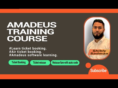 Amadeus Reissue fare with auto code(FXQ) - YouTube