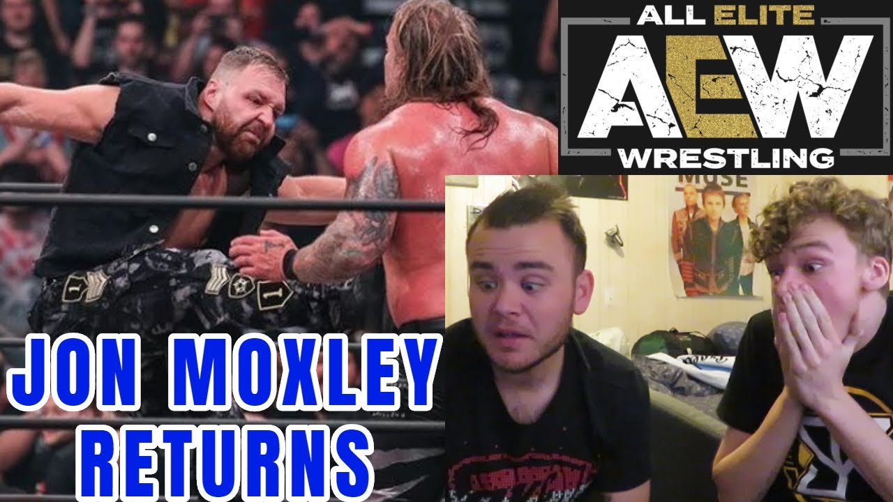 JON MOXLEY AEW Double Or Nothing Debut Reaction!! (DEAN AMBROSE RETURNS) Attacks Jericho & Omega!