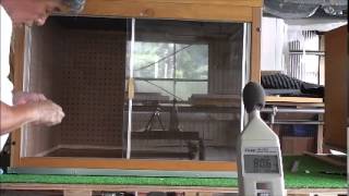 防音ケージカバーテスト