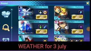 Pokeland legends weather for 3 july screenshot 5