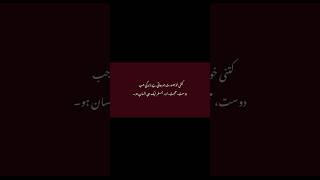 kitni khoobsurat ho jati ha zindagi jab doost mubbhat humsafar #shorts #poetry