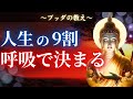 【ブッダの教え】[永久保存版]呼吸が変わると人生が変わる。現代人の呼吸が浅い意外な理由