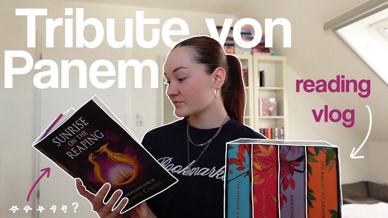 Ich lese die gesamte Tribute von Panem Reihe + Sunrise on the Reaping 🐦‍🔥🏹🐍