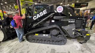 Case Construction Equipment Minotaur DL550 with Leica Geosystems Machine Control at Conexpo 2023