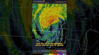 Perfect radar view of Hurricane Idalia