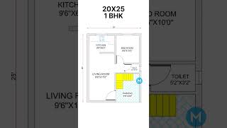 20x25 home plan design