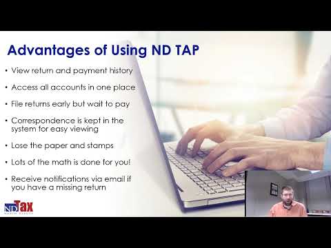ND Taxpayer Access Point (ND TAP)