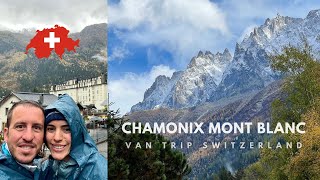 A Miracle In Chamonix. Road From Courmayeur. Lunch In Front Of Montblanc. Video 12