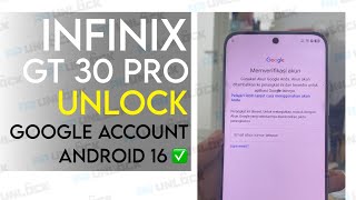 Cara Hapus Kunci Akun Google Infinix GT 30 Pro Android Terbaru Tanpa Ribet