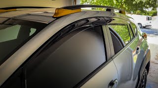 Installing Subaru Side Door Wind Deflectors | 2024 Subaru Crosstrek Wilderness