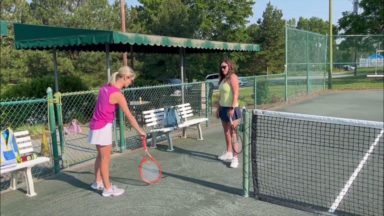 Basic Tennis Rules Spinning the racket to choose serve or side YouTube