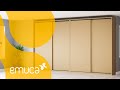 How to assemble sliding doors on Flow surface sliding furniture - Emuca