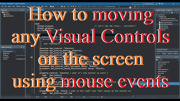 Delphi: How to "MOVING CONTROLS" on the screen using mouse events? simples and easy