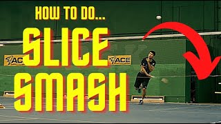 SLICE SMASH, The Most EFFECTIVE Badminton Shot You've Never Heard Before by AL Liao Athletepreneur 114,085 views 3 years ago 2 minutes, 28 seconds