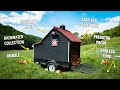 No more Chicken Chores! Self Cleaning, Safe Coop with automatic Water Collection