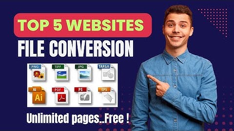 Top websites for free file conversion | Free on Cost | unlimited access @CodeTechProfessor03