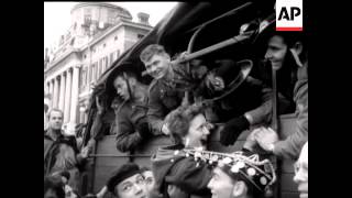 ITALIAN TROOPS ENTER TRIESTE - NO SOUND