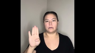 ASL at work unit 6 expressive practice, prompt video