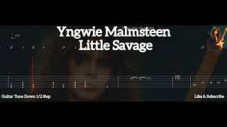Yngwie Malmsteen  Little Savage  Tab Guitar 