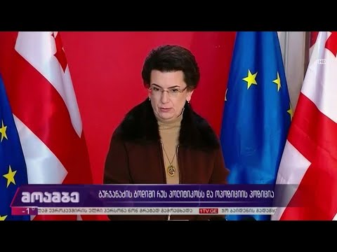 ნინო ბურჯანაძის ბოდიში რუს პოლიტიკოსს და ოპოზციის პოზიცია