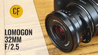 Lomogon 32mm f/2.5 lens review with samples