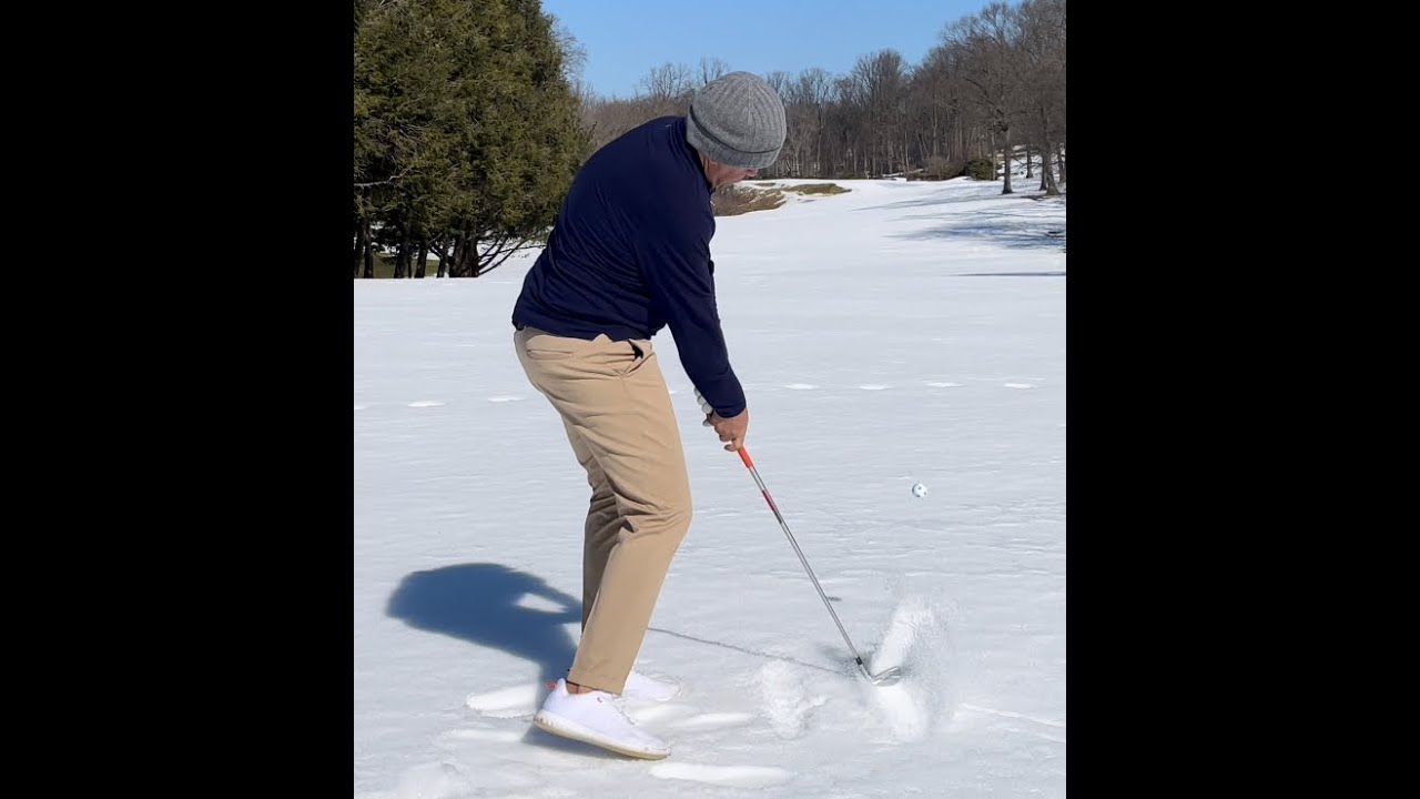 Snow Golf Lesson YouTube