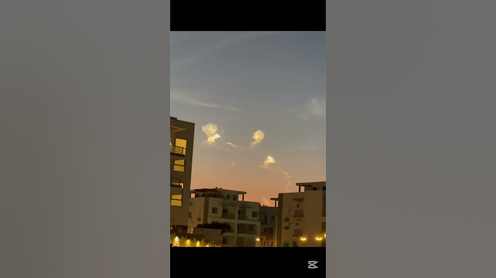 أجسام غريبة في سماء القاهرة واكتوبر وسمع صوت انفجارات وسط أجواء حرب بالمنطقة