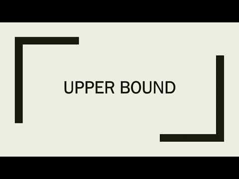 Upper Bound |