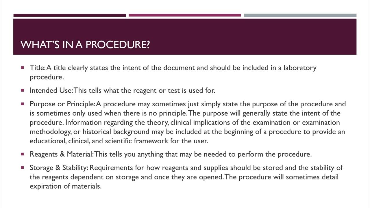 Understanding Procedures Lecture - YouTube